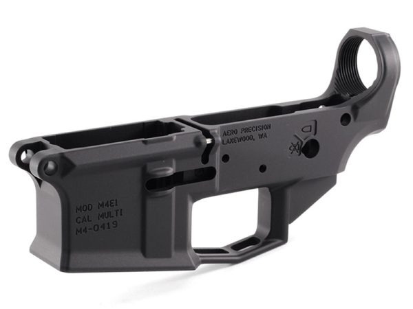 Aero Precision M4E1 Stripped Lower Receiver, Black Anodized