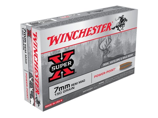 Winchester Super X 7mm RemMag 150gr Power Point 20rd