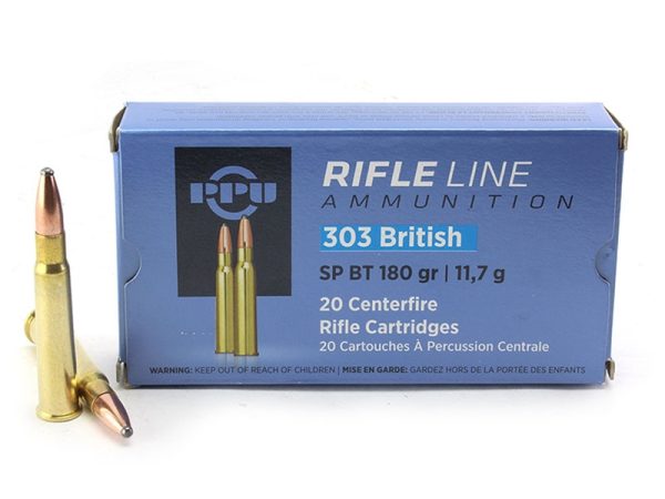PPU 303 British 180gr SP 20rd