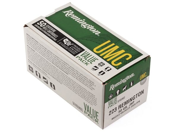 Remington UMC .223REM 50gr JHP 50rd