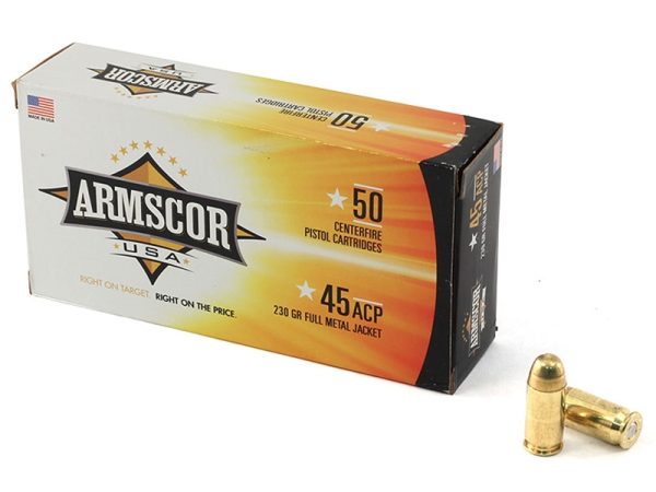 ArmsCor USA .45ACP 230GR FMJ