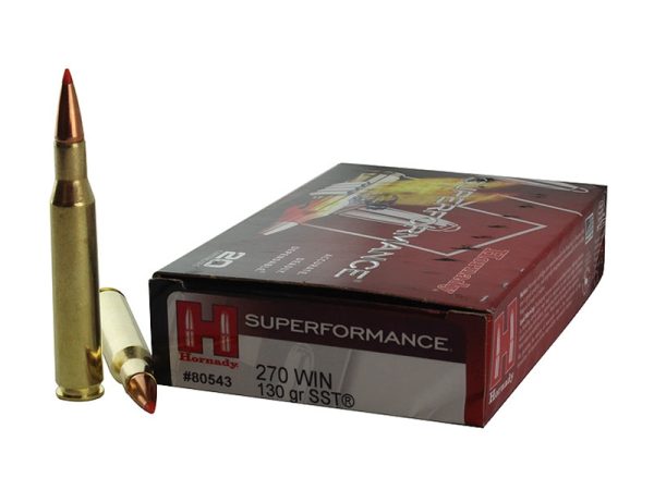 Hornady Superformance .270Win 130gr SST 20rd