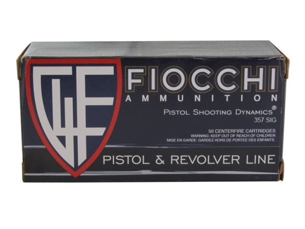 Fiocchi Shooting Dynamics .357 SIG 124gr FMJ 50rd