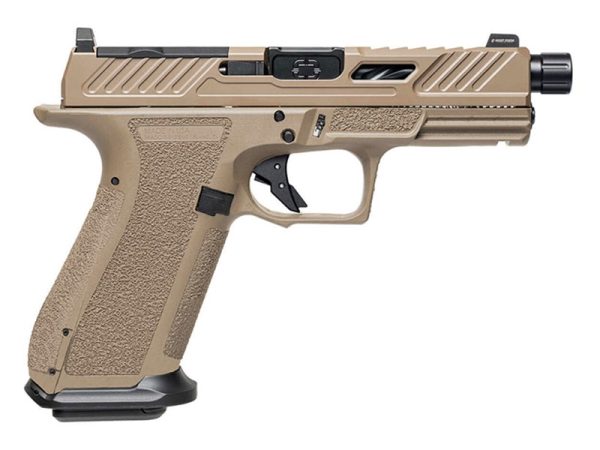 Shadow Systems XR920 Elite 9mm Pistol FDE, Black Barrel, Optic Ready TB
