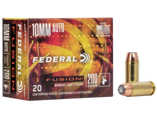 Federal Fusion 10mm 200gr SP 20rd