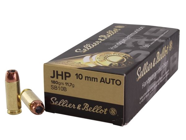 S&B 10mm 180gr JHP 50rd