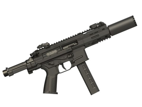 B&T SPC9SD PDW Kit 9mm Suppressed Pistol