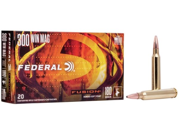 Federal Fusion 300 Win Mag 180gr FSP 20rd