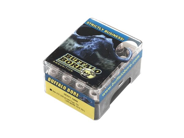 Buffalo Bore 10mm 220gr Hard Cast Flat Nose 20rd