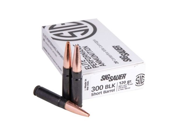 Sig Sauer Elite SBR .300Blk 120gr Copper Lead-Free 20rd