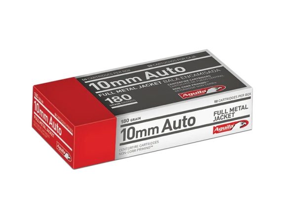 Aguila 10mm 180gr FMJ 50rd