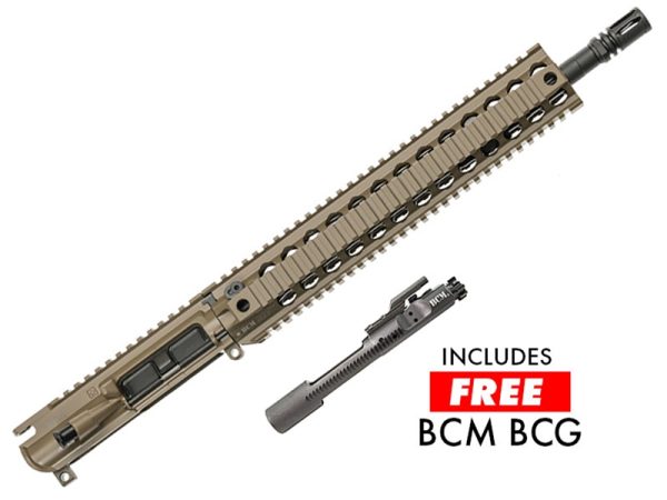 BCM MK2 Standard 14.5" ML URG w/ QRF-12 Handguard, FDE