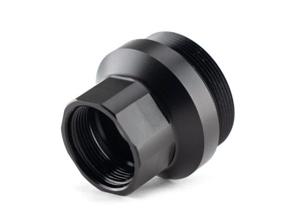 Rearden Mfg Atlas XL Bravo Thread Adapter 1.375-24, Black Nitride
