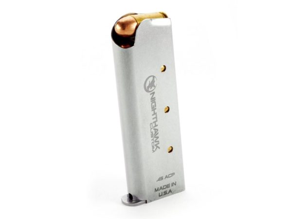Nighthawk Custom 1911 .45ACP 7rd Magazine, Officer