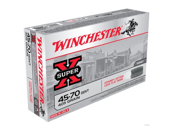 Winchester Super-X Cowboy Action .45-70 Govt 405gr LFN 20rd