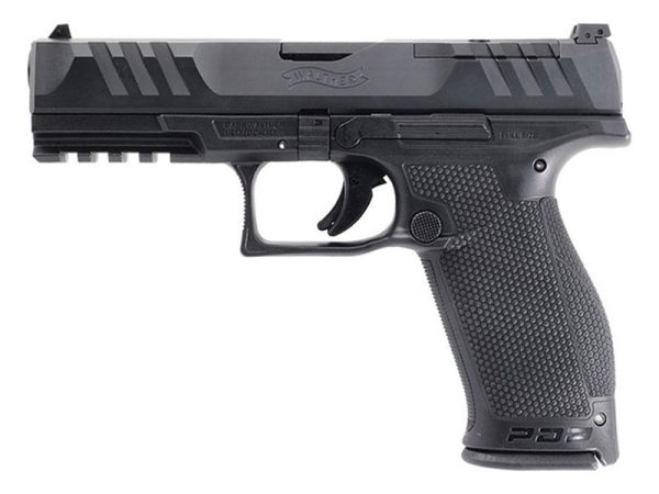 Walther PDP 9mm Full Size 4.5" Pistol, Black LE Only