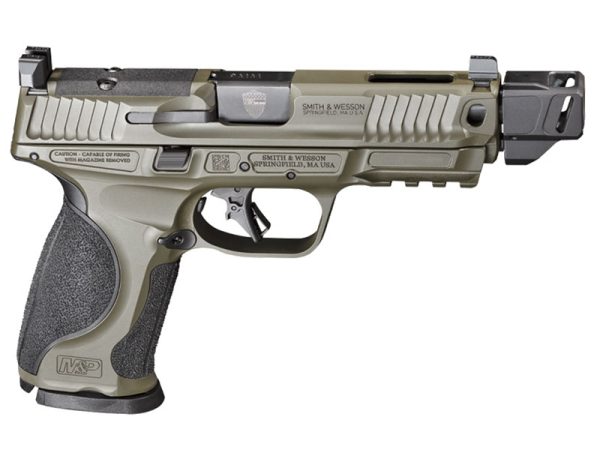 S&W PC M&P9 Metal M2.0 9mm 4.8" 17rd Pistol, 2023 Spec Series OD Green TB