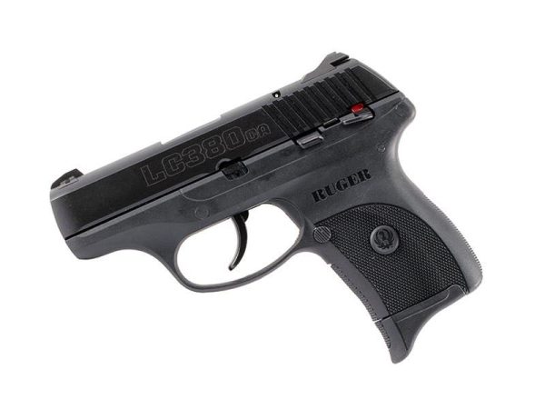 Ruger CA LC380 .380ACP 3.12" 7rd Pistol, Black