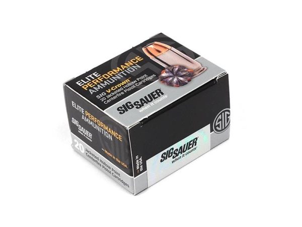 Sig Sauer Elite V-Crown .45ACP 185gr JHP 20rd