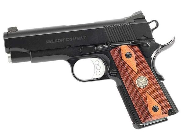 Wilson Combat CA Stealth Compact .45ACP 4.1" Pistol, Black
