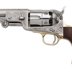Pietta 1851 Navy U.S. Marshal Engraved .44 Cal 4.78" (EMF)