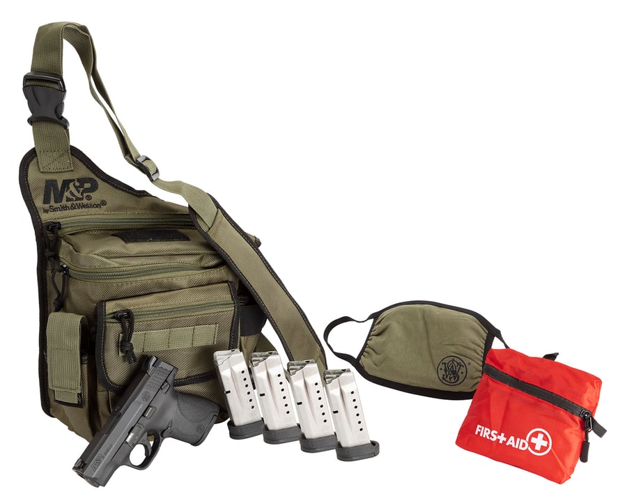 SMITH & WESSON M&P9 SHIELD BUG OUT BAG BUNDLE