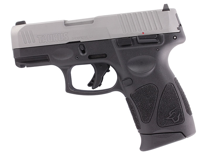 Taurus G3C 9mm Pistol, Black/Stainless