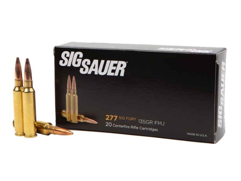Sig Sauer Elite Ball .277 Fury 135gr FMJ 20rd