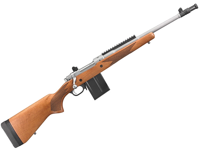 Ruger Gunsite Scout .308 Win 16.5' Stainless/Wood Rifle