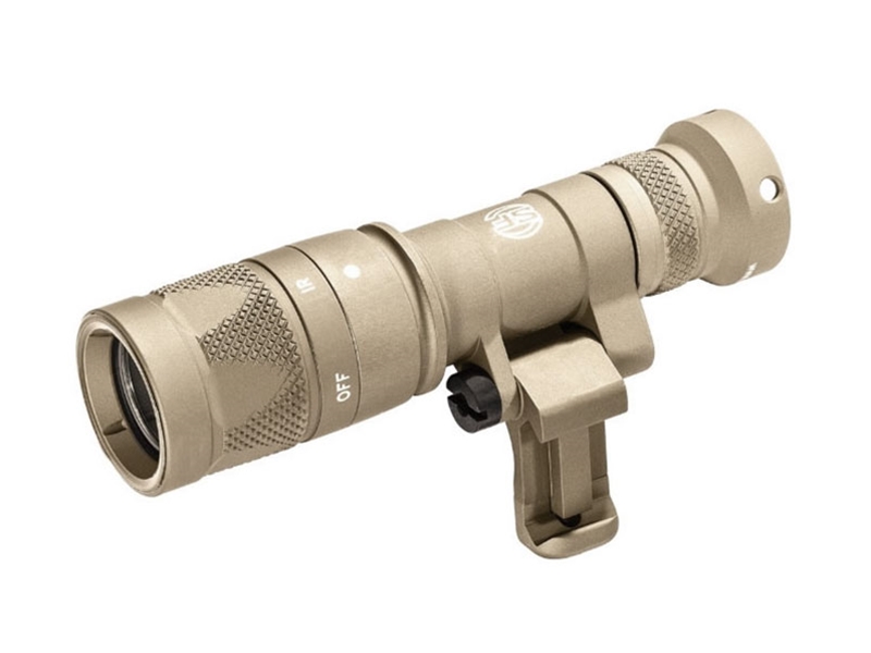 SureFire M340V Mini Scout Pro Vampire IR/White MLok Weaponlight, Tan