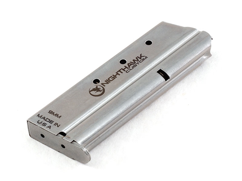 Nighthawk Custom 1911 9mm 8rd Magazine, Officer