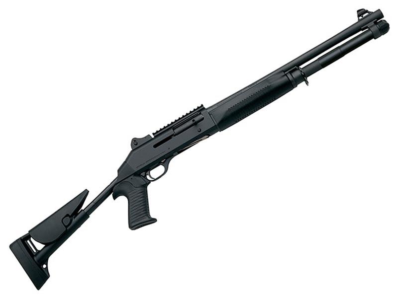 Benelli LE M4 Tactical Telescoping Stock 12GA 18.5' 8rd Shotgun, Black - LE ONLY