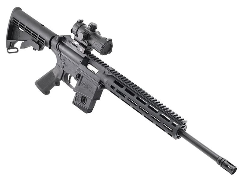 S&W M&P15-22 Sport .22LR 16' 10rd Rifle, Optics Ready w/ M&P Red/Green Dot Sight
