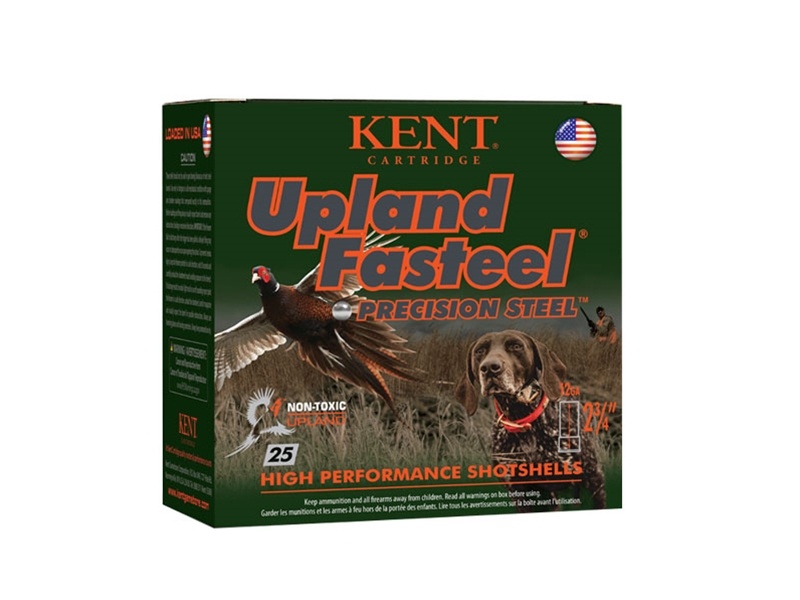 Kent Cartridge Upland Fasteel 12GA 2.75' 1 1/8 oz 6 Shot 25rd