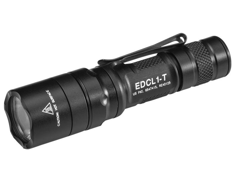 Surefire EDCL1-T Dual Output EDC LED Flashlight 3V 5/500 Lumen