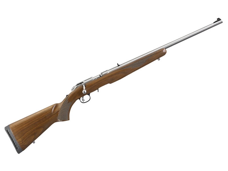 Ruger American Rimfire .22LR 22' 10rd Stainless, Walnut Stock