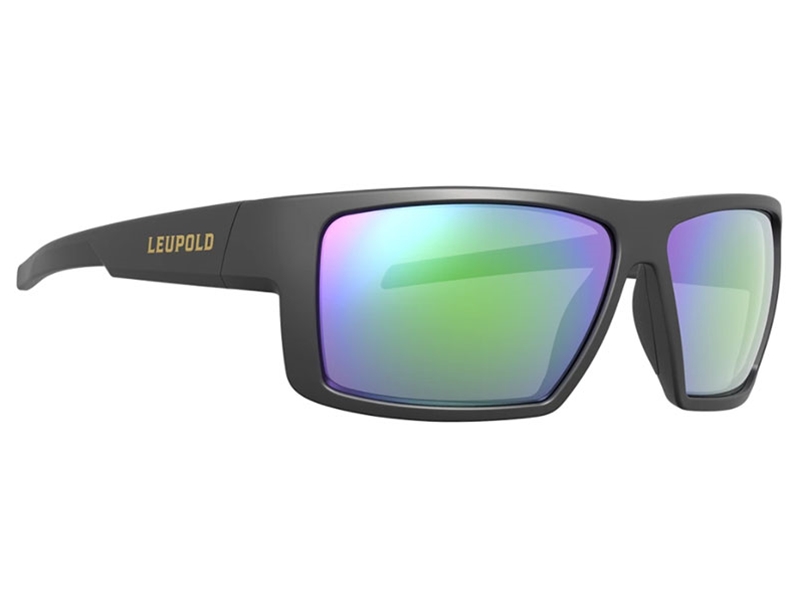 Leupold Performance Eyewear Switchback - Matte Black, Emerald Mirror Glasses