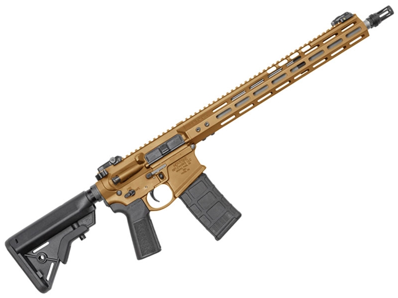 Noveske Gen 4 Recon 16' 5.56 Rifle, Tiger Eye Brown