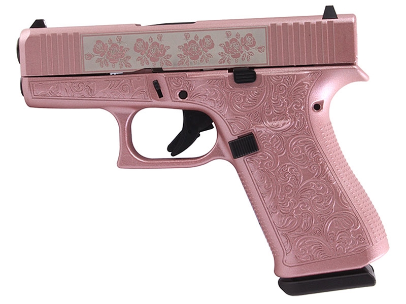 Glock 43X 'Glock & Rose' Rose Gold Pistol