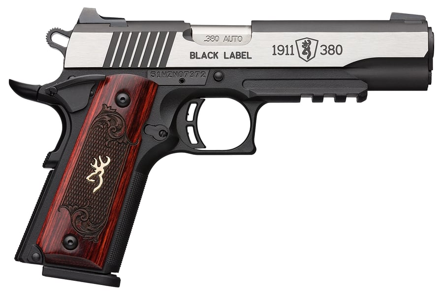 BROWNING 1911-380 BLACK LABEL MEDALLION PRO