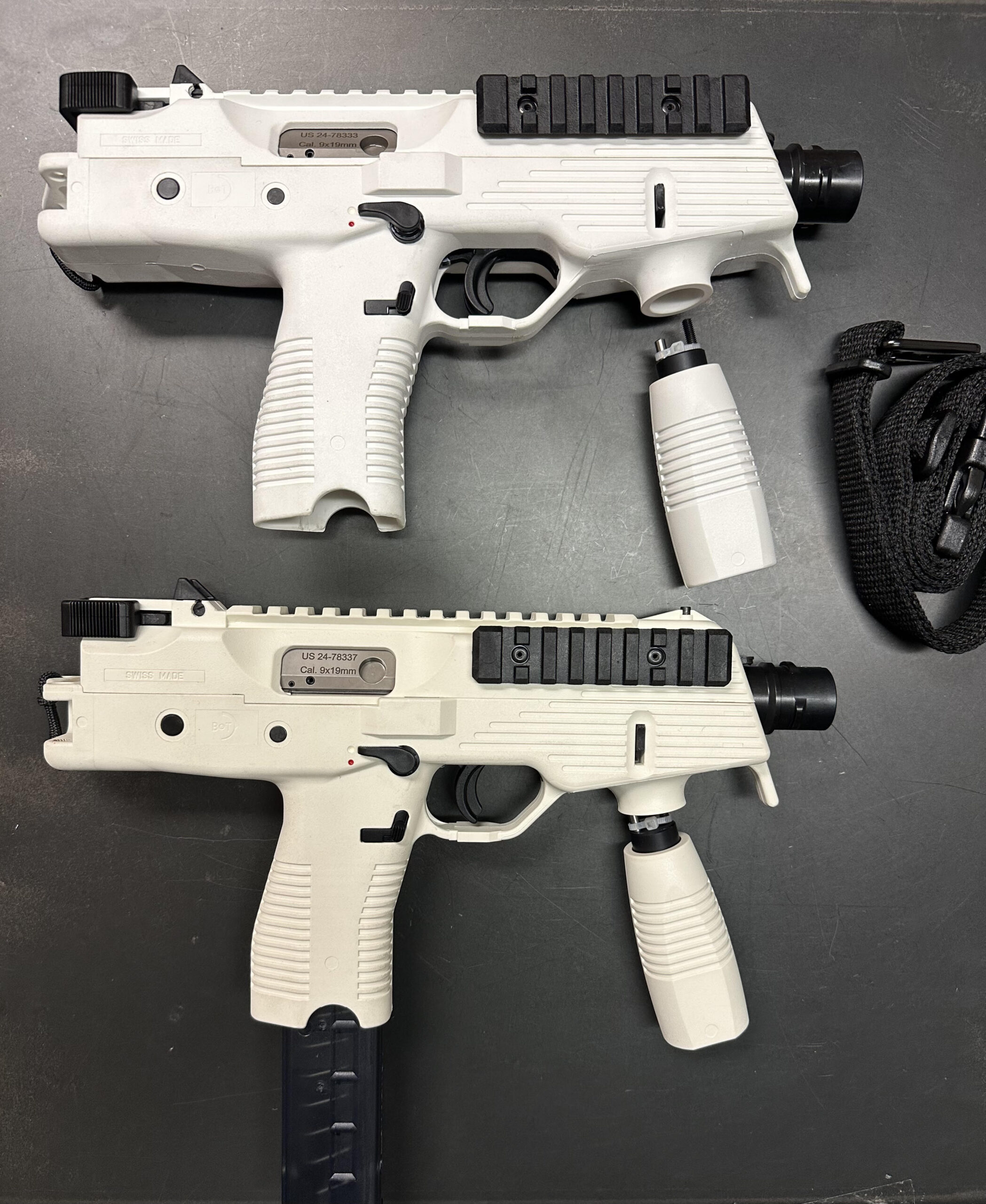 B&T TP9 Stormtrooper White PROTOTYPE Pistol – OFF WHITE / SAND