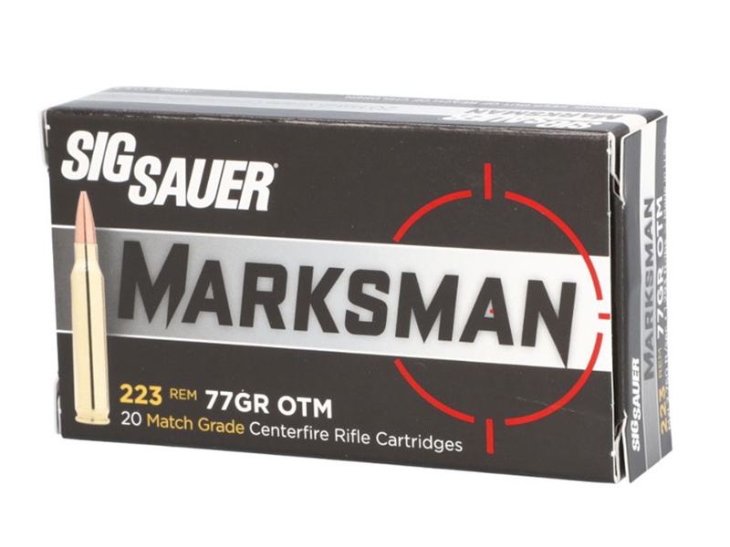 Sig Sauer Marksman .223Rem 77gr OTM 20rd