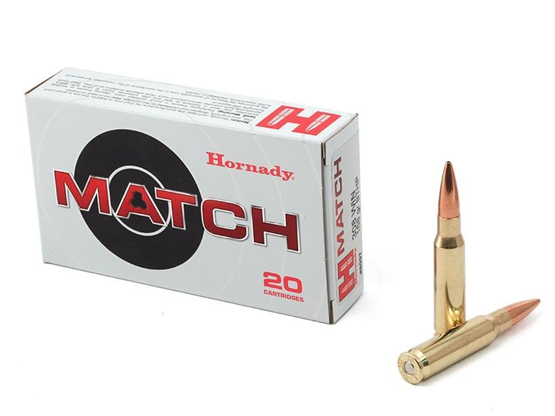 Hornady Match .308Win 168gr BTHP 20rd