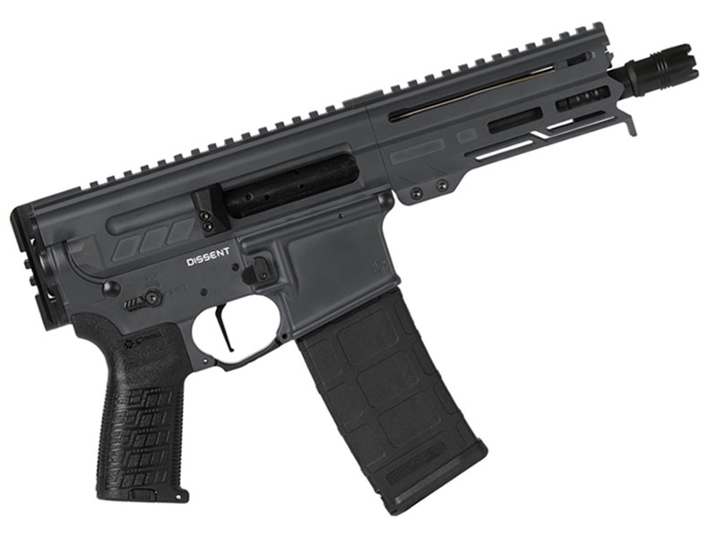 CMMG Dissent Mk4 300BLK 6.5' Pistol, Sniper Grey