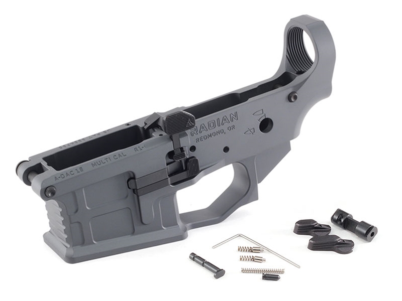 Radian Weapons AX556 ADAC Ambi Lower Receiver - Radian Grey