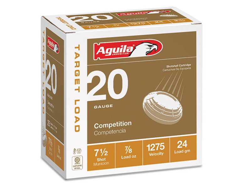 Aguila Competition Target 20GA 2 3/4' 7.5 Shot 25rd