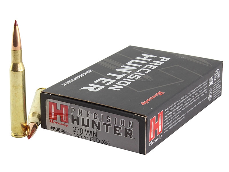 Hornady Precision Hunter .270Win 145gr ELD-X 20rd