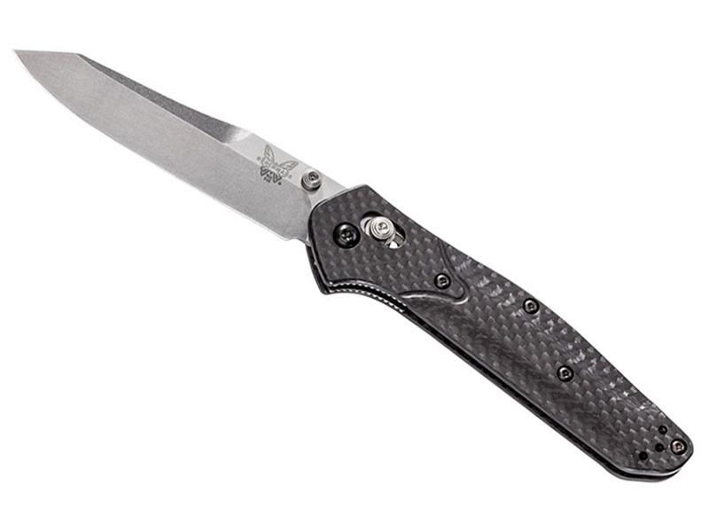 Benchmade Osborne 3.4' AXIS Folding Knife, Carbon Fiber