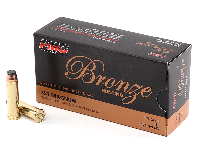 PMC Bronze .357Mag 158gr JSP 50rd