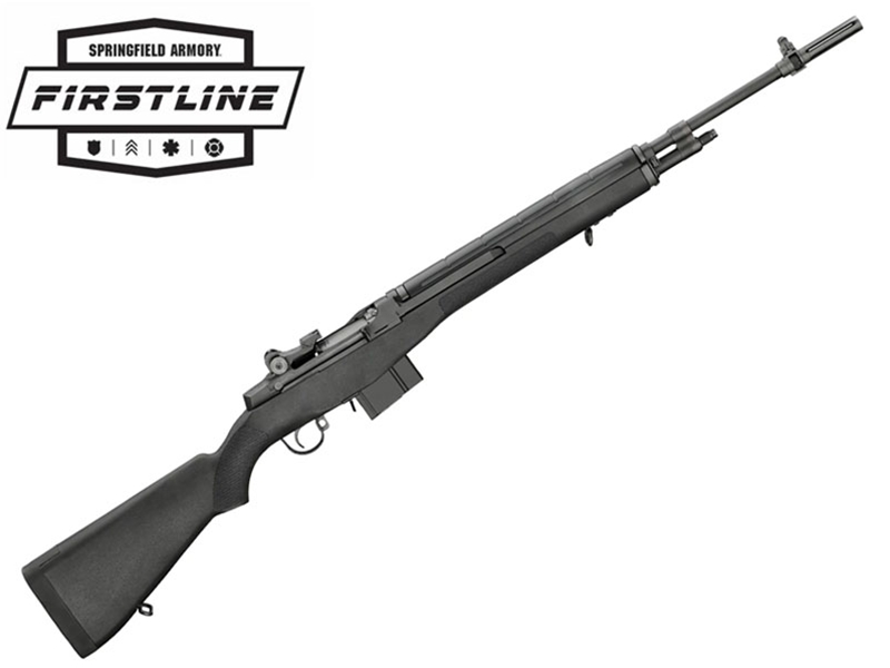 Springfield M1A Standard .308Win 22' Rifle, Black - Firstline Program